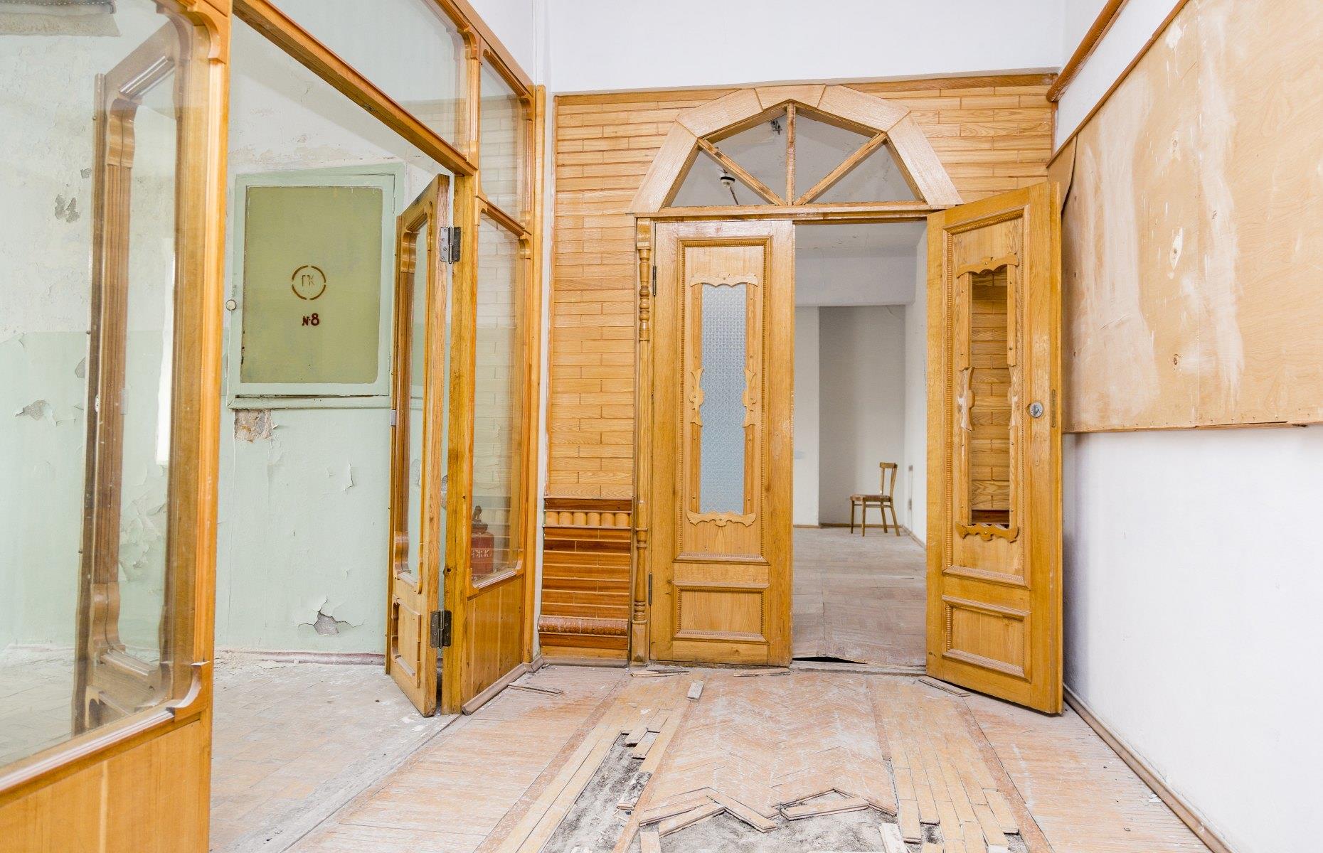 The town was stripped of nearly all its valuables
