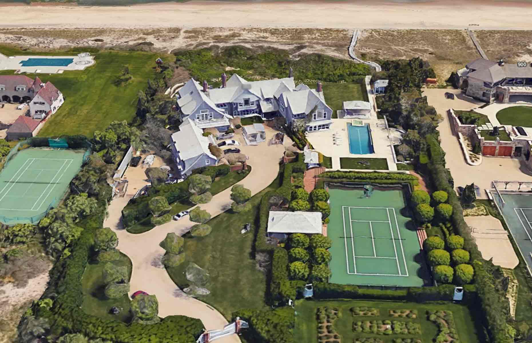 La casa de vacaciones de David Koch en los Hamptons