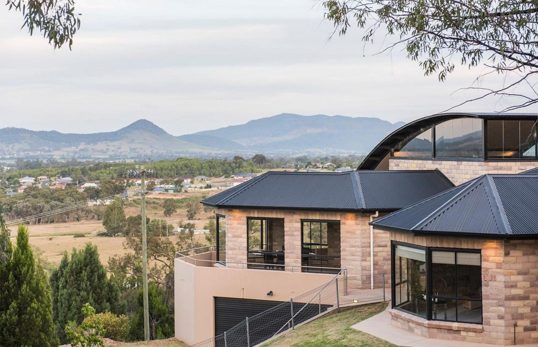 Timbercrete house, Mudgee, Australia:  9 eco home building materials that are better than concrete