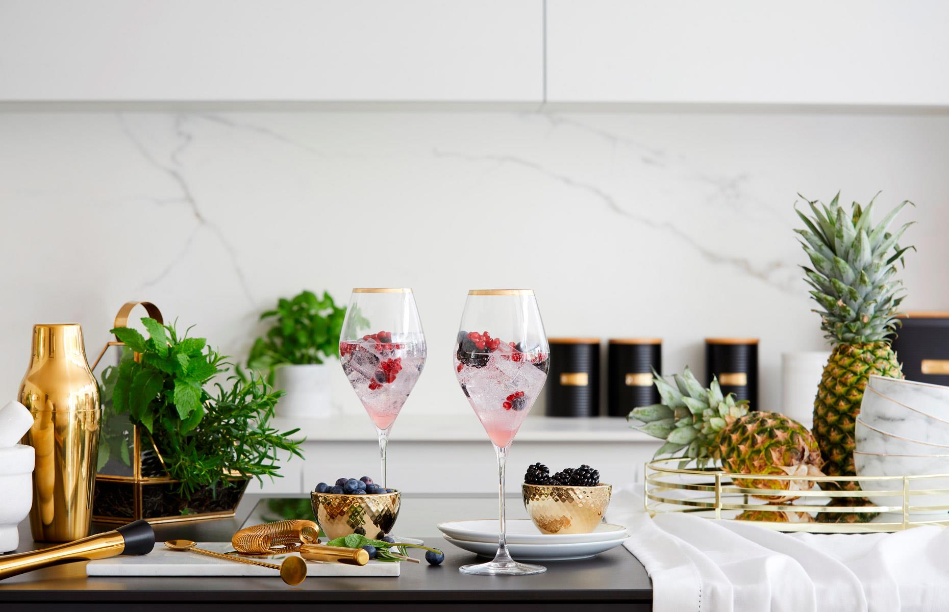 Remove watermarks from glassware