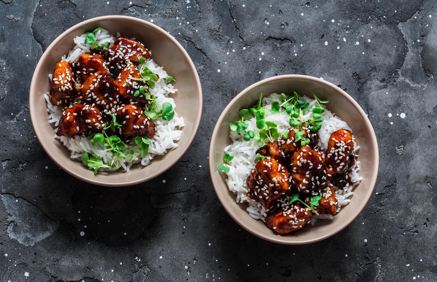 23. Teriyaki chicken