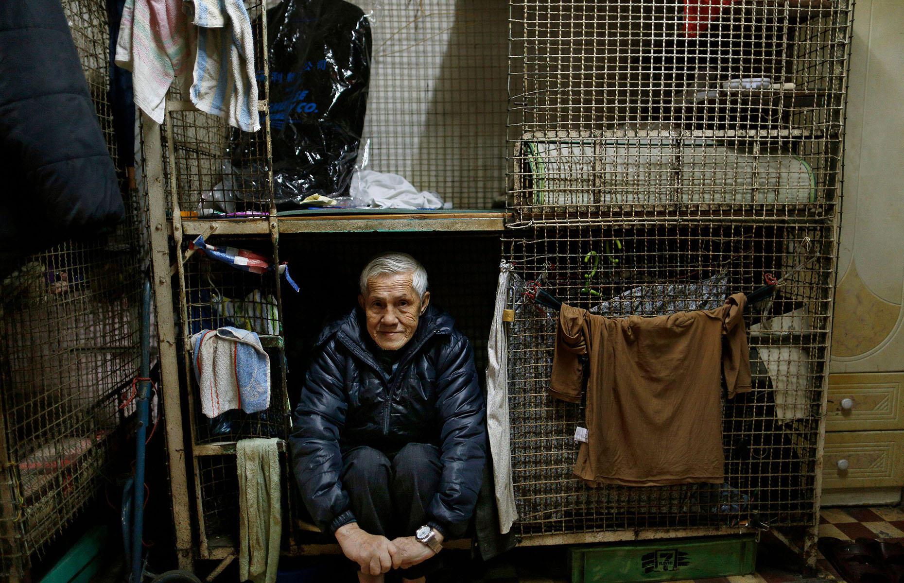 Hong Kong's cage homes