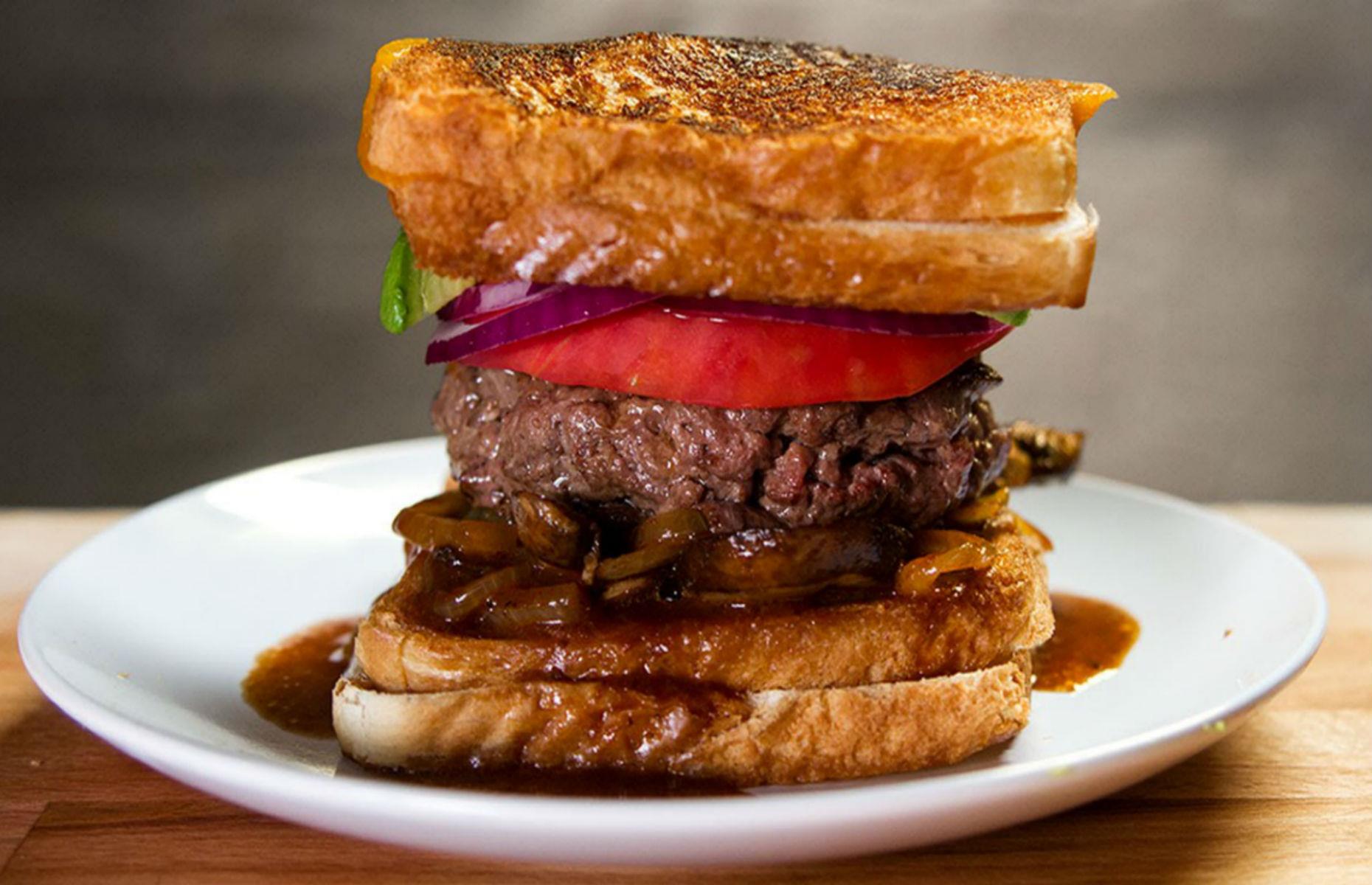 Grilled cheese burger