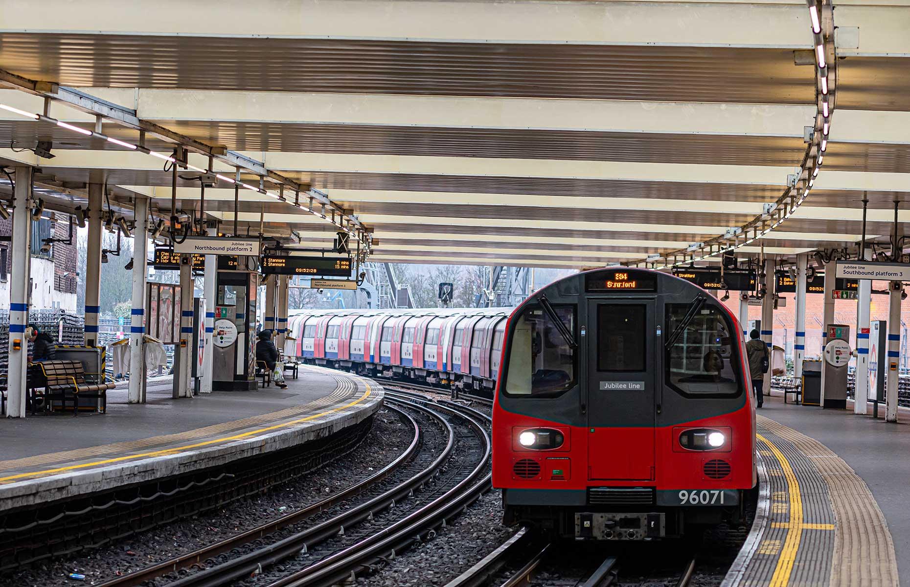 Finchley Road station has an icy past