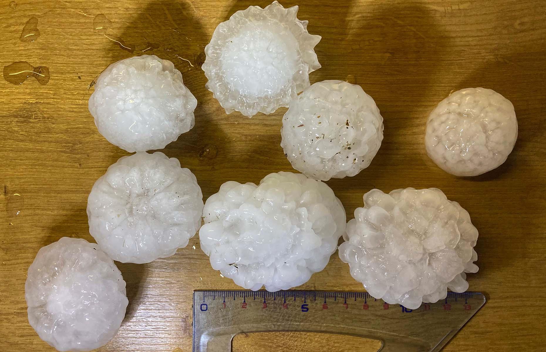 August: Hailstorm, Spain