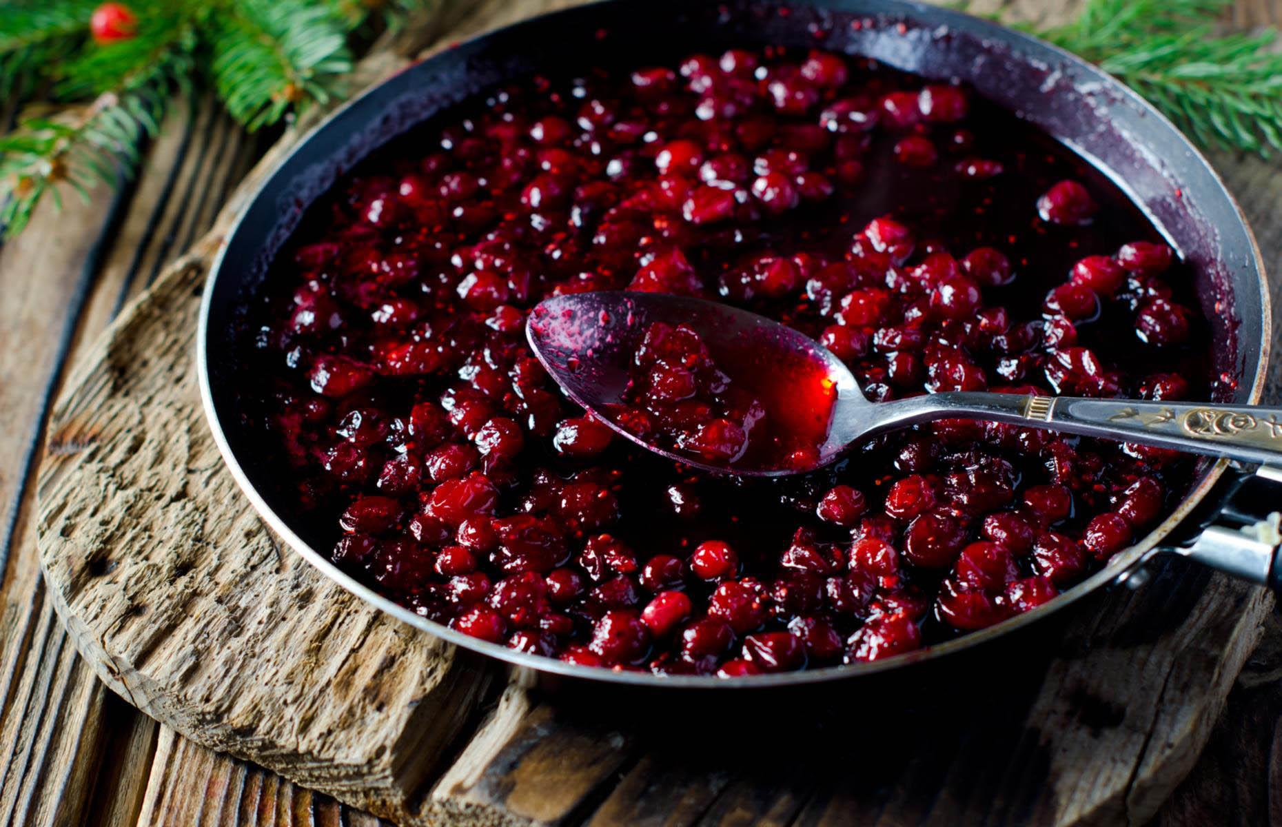 28. Make your own cranberry sauce