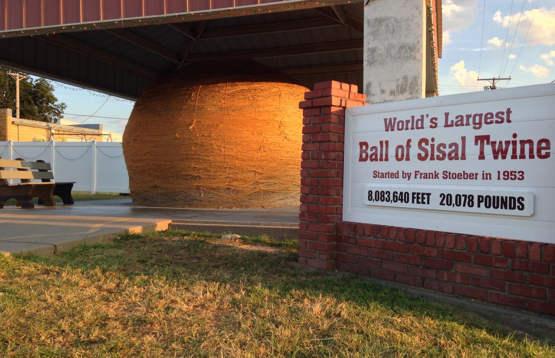 World’s largest ball of twine, Cawker City, Kansas