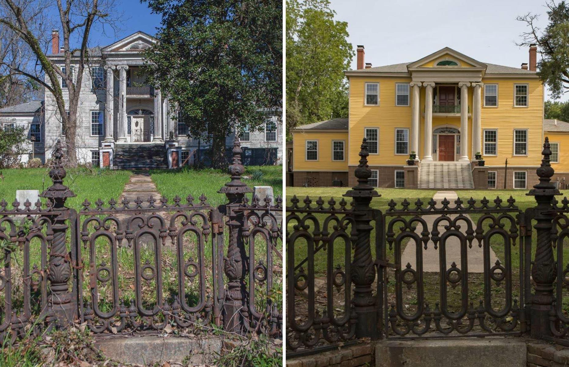 Miraculous renovation of a ruined old mansion