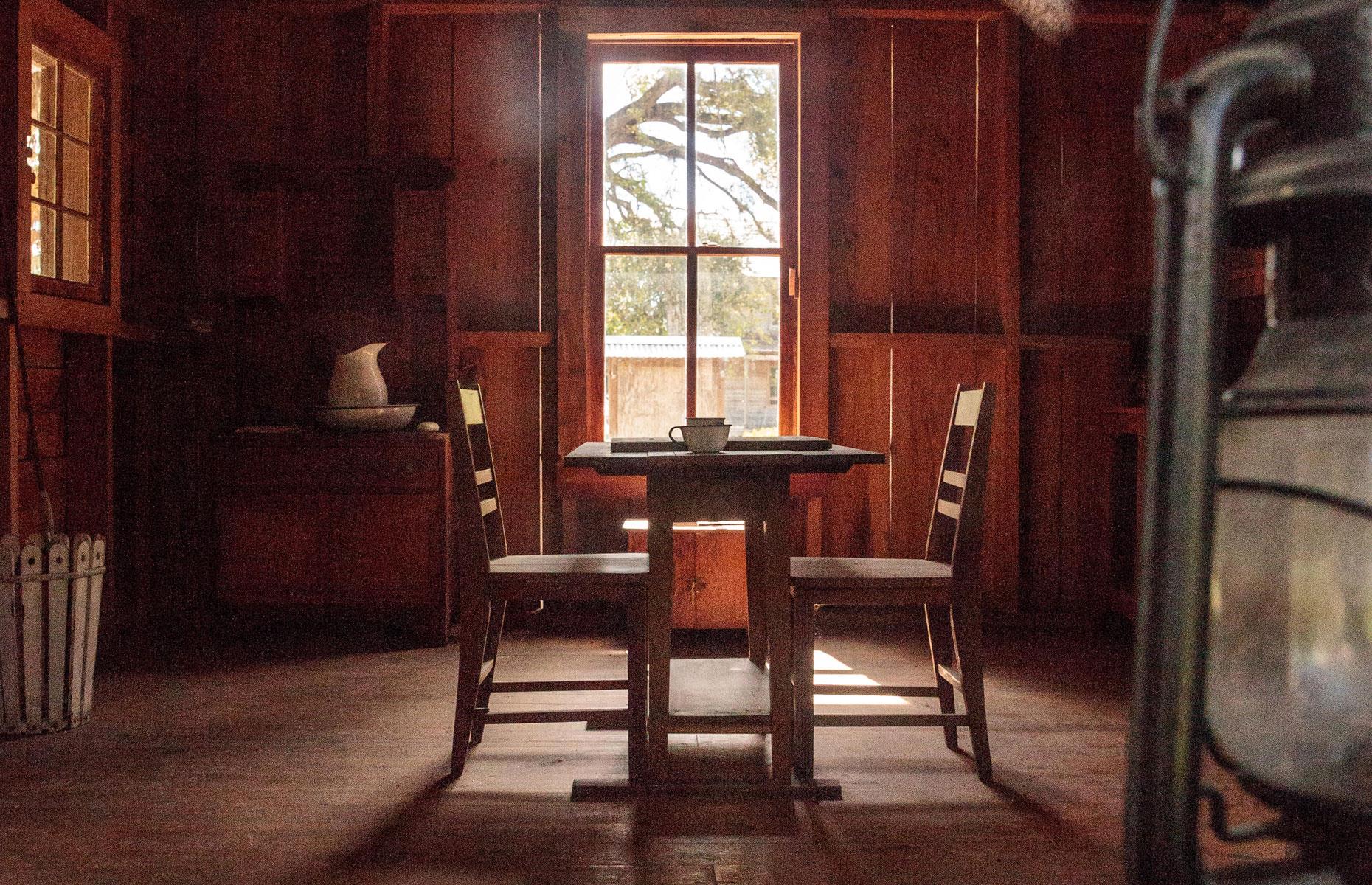 Interior espartano