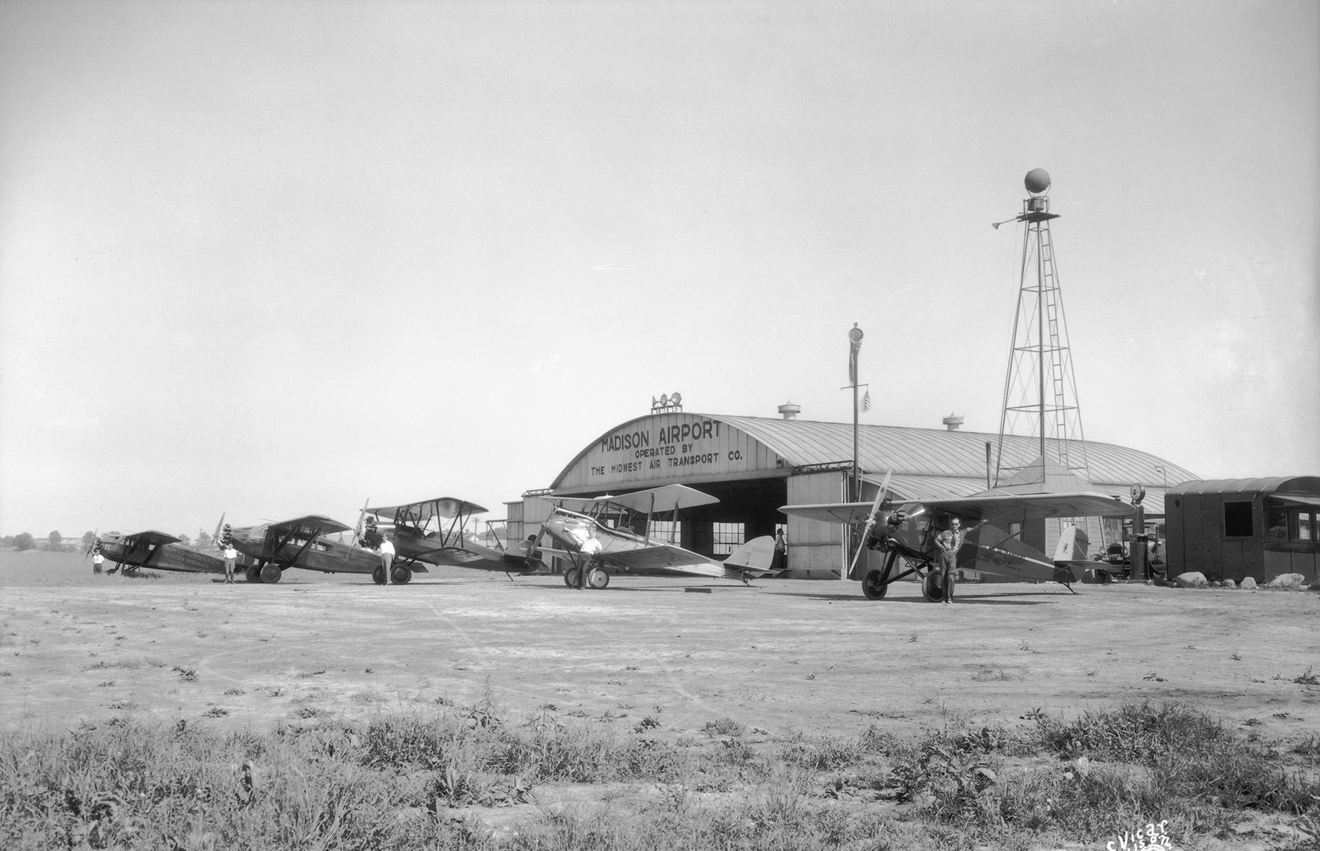 1930s: Madison Airport, Madison, Wisconsin