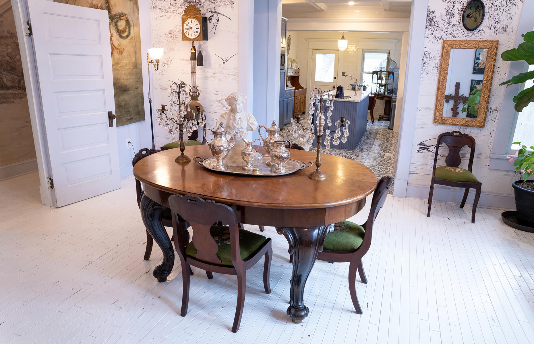 After: the dining room