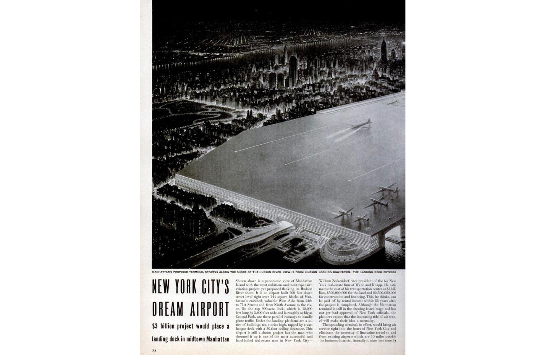 Manhattan Airport, New York City 