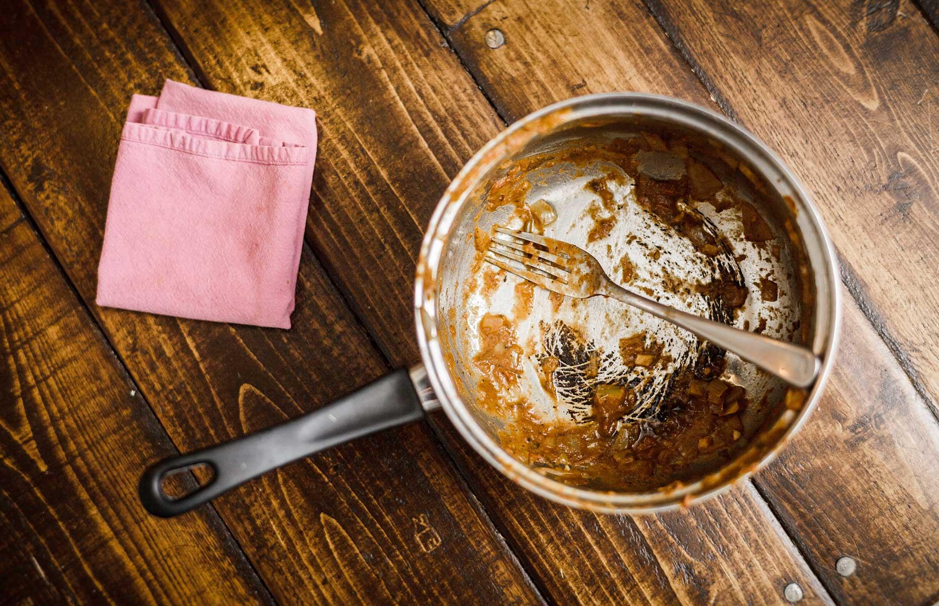 15. Food sticks to the pan