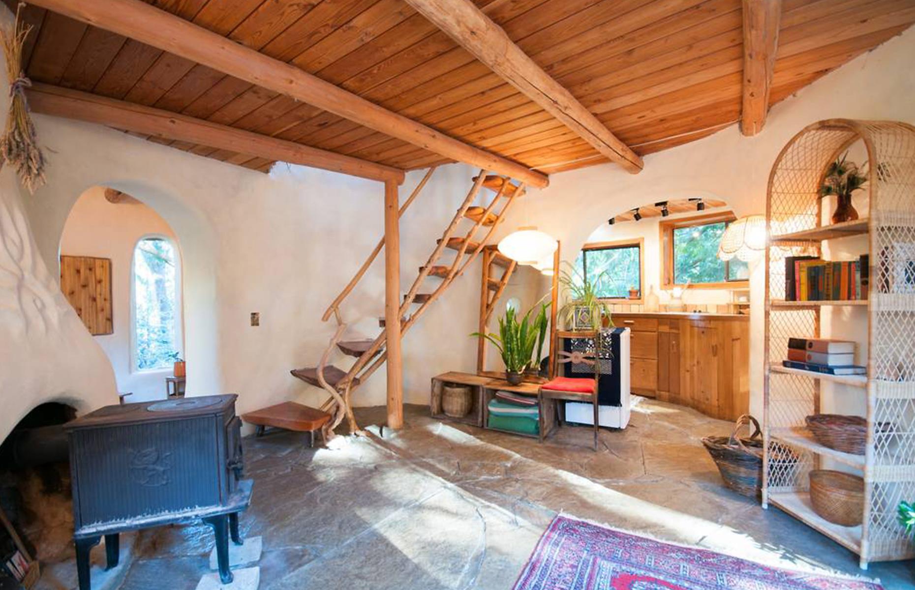 Cob house, Mayne Island, Canada:  9 eco home building materials that are better than concrete