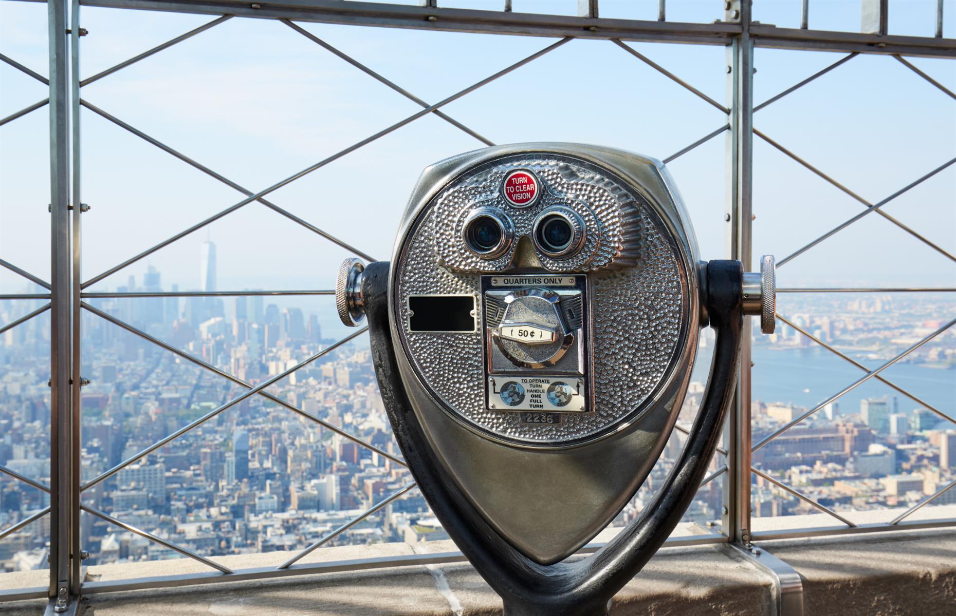 Now: Empire State Building, New York 