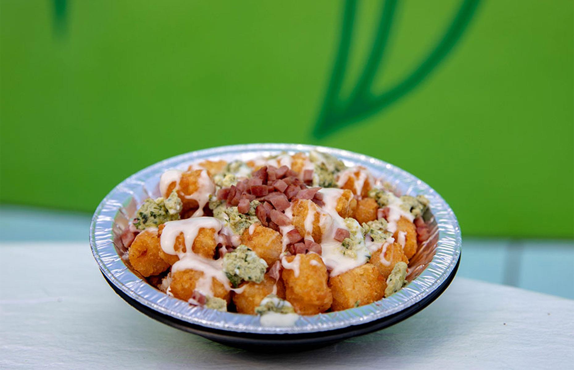 19. Green eggs and ham tots, Universal Orlando Resort, Orlando, Florida