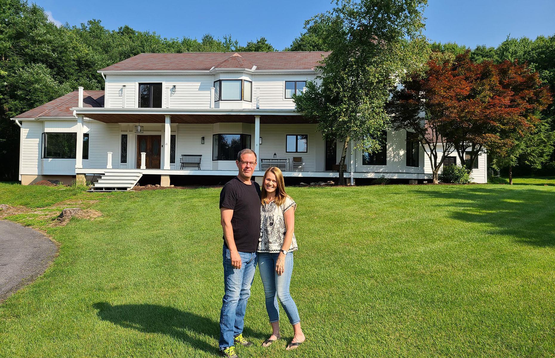 Bauernhaus in Pennsylvania: Nachher