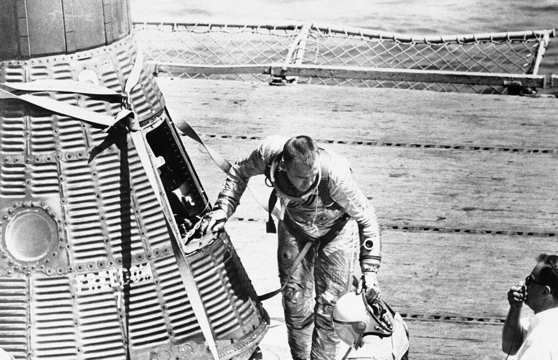 First American in space