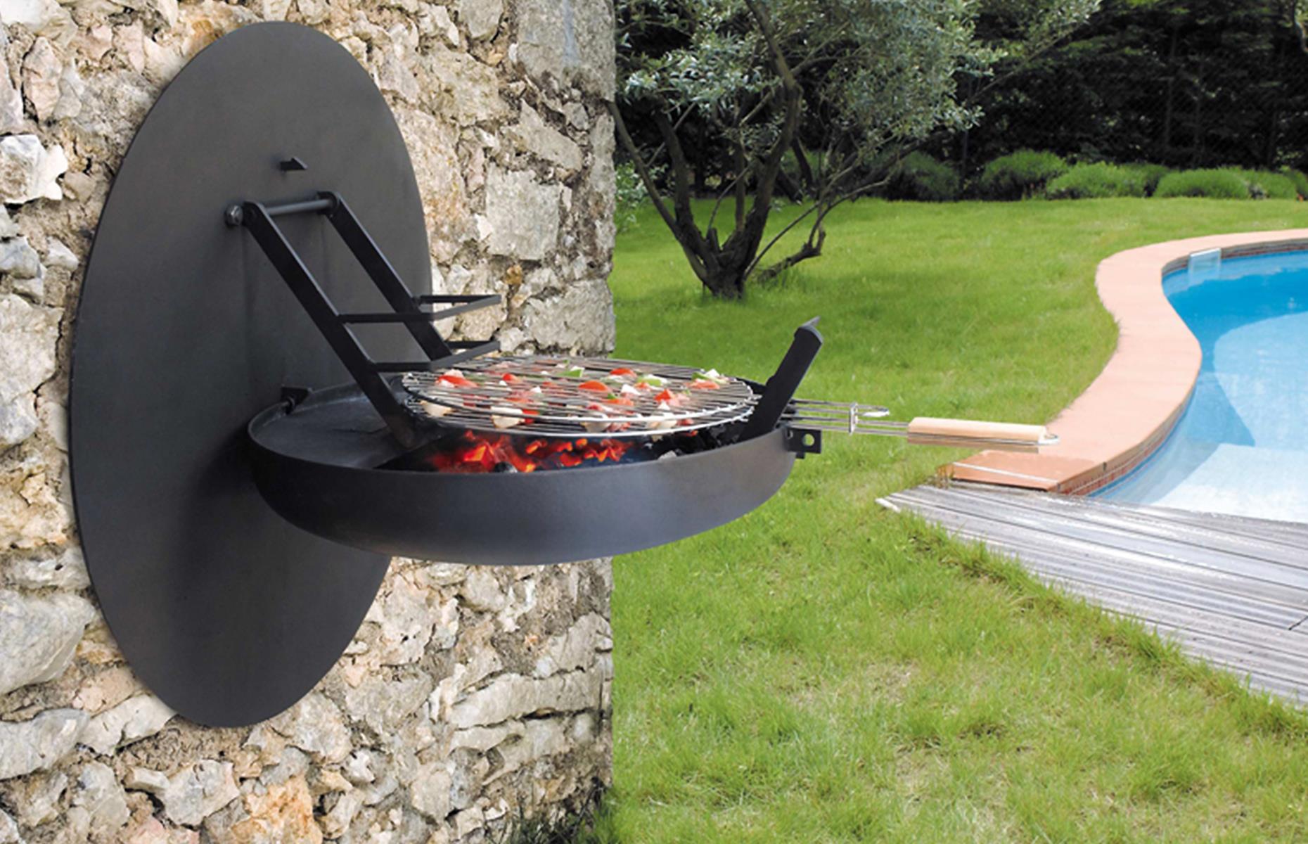 After: a smart flip-out barbecue