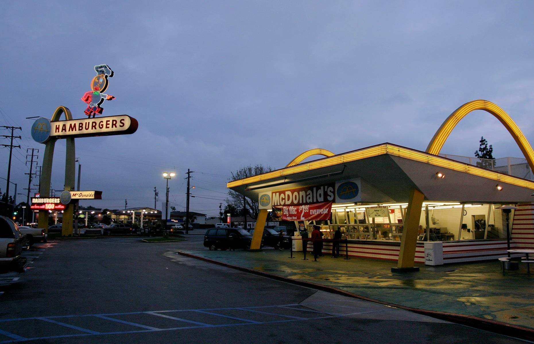 =34. California: McDonald's, San Bernardino