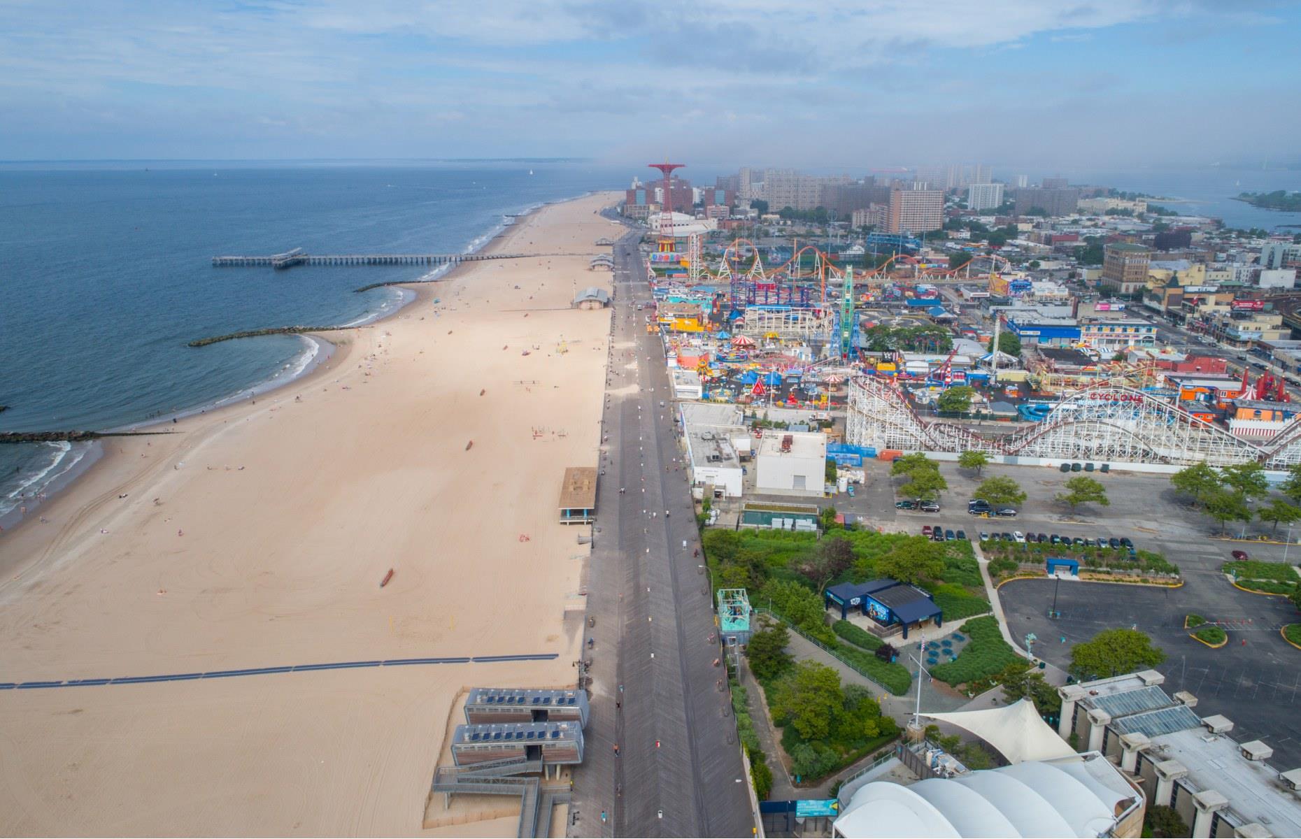Coney Island Beach, New York