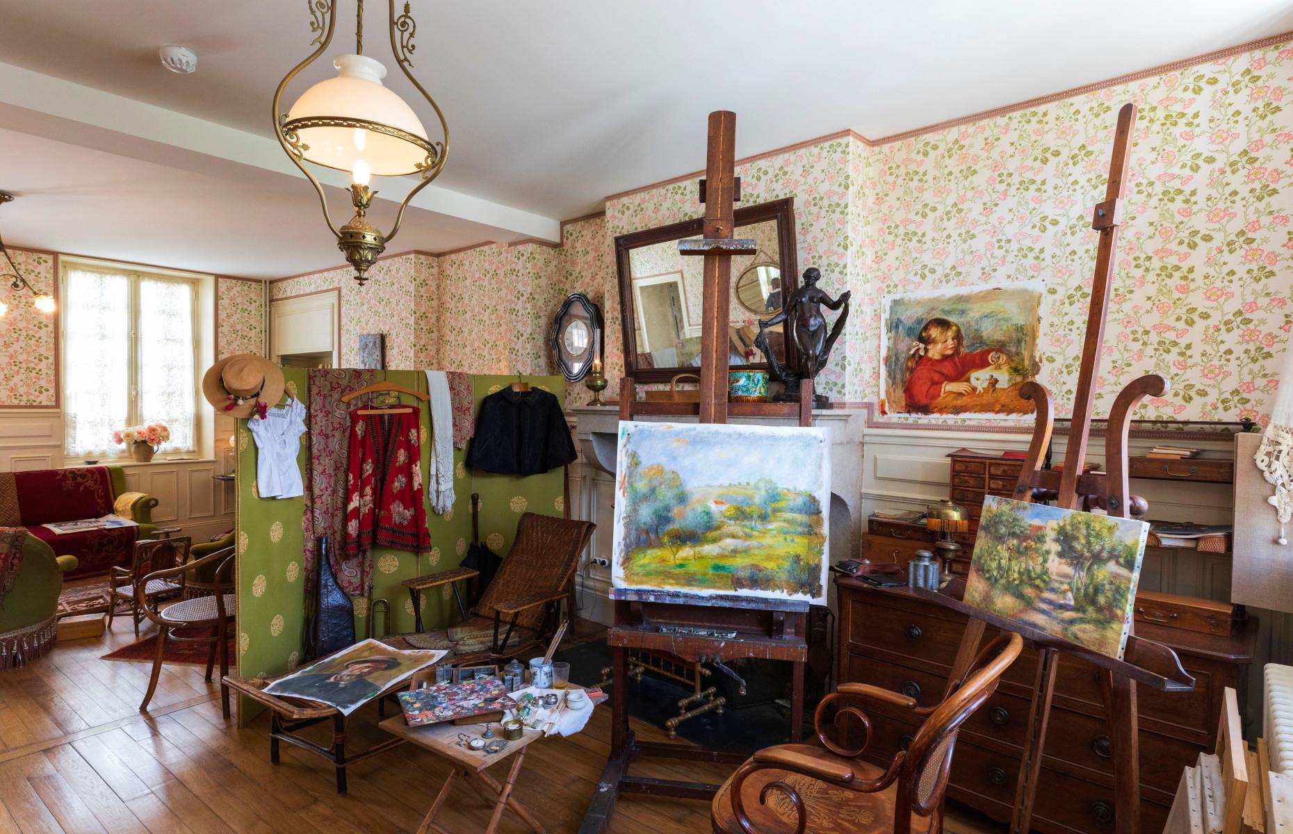 Pierre-Auguste Renoir's summer home, Essoyes, France