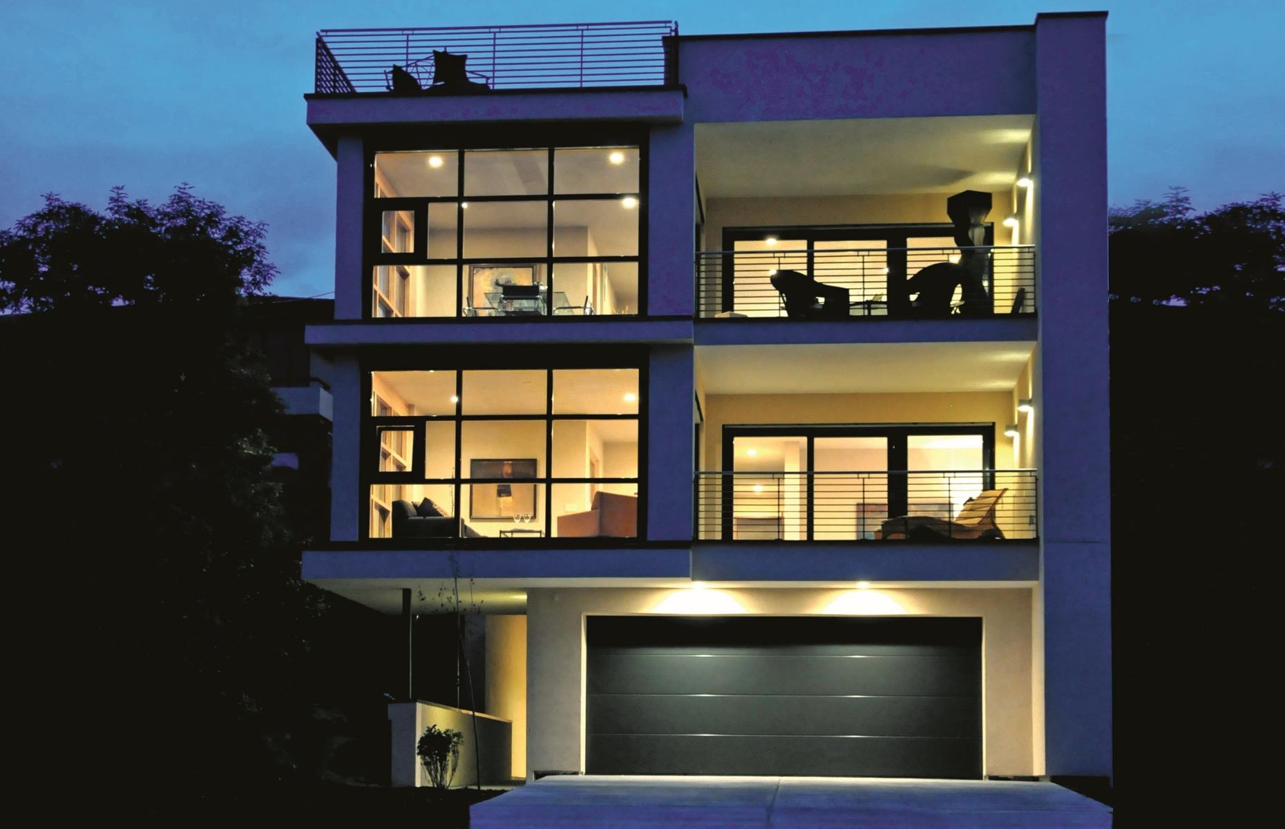 Prefabricated eco-home, Colorado, USA