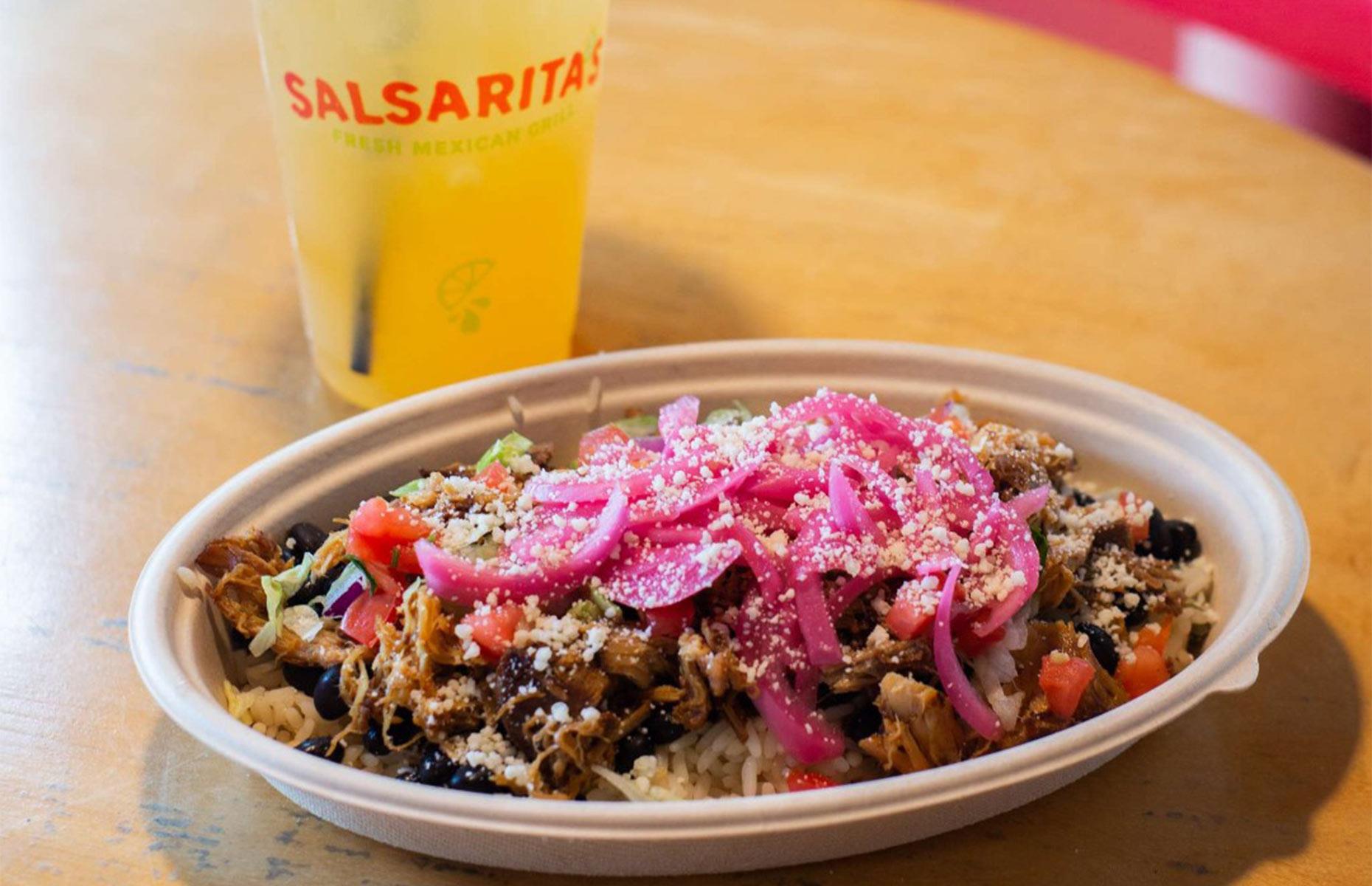 34. Salsarita’s Fresh Mexican Grill, various locations 
