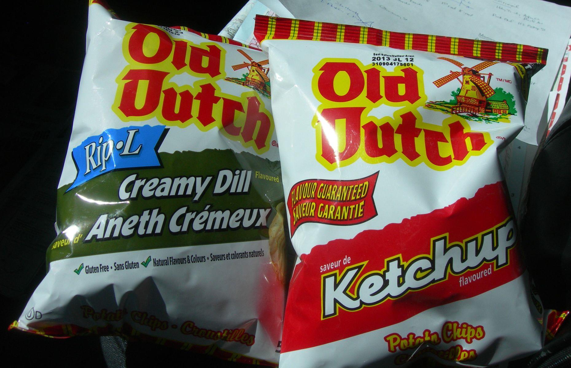 3. Old Dutch potato chips