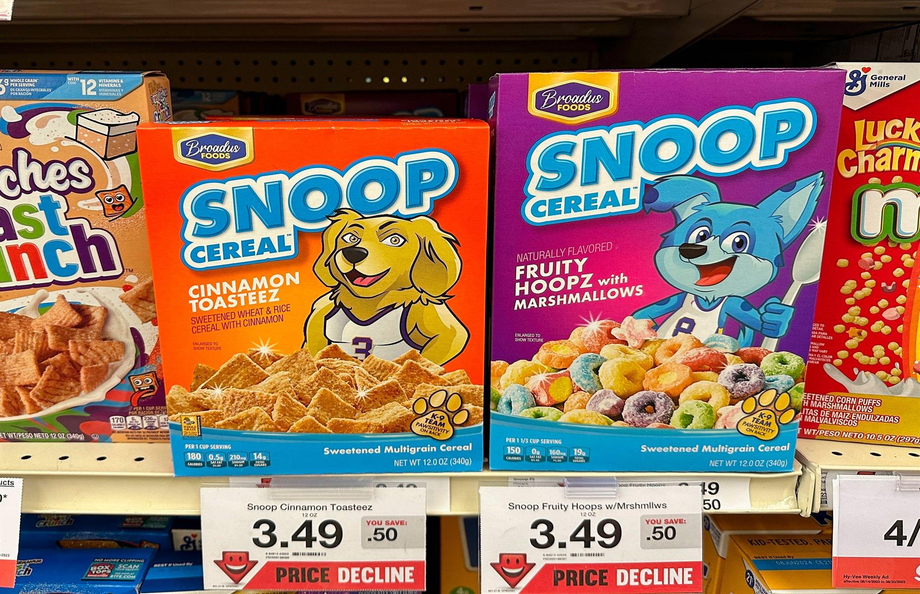 Snoop Dogg and Master P's cereal