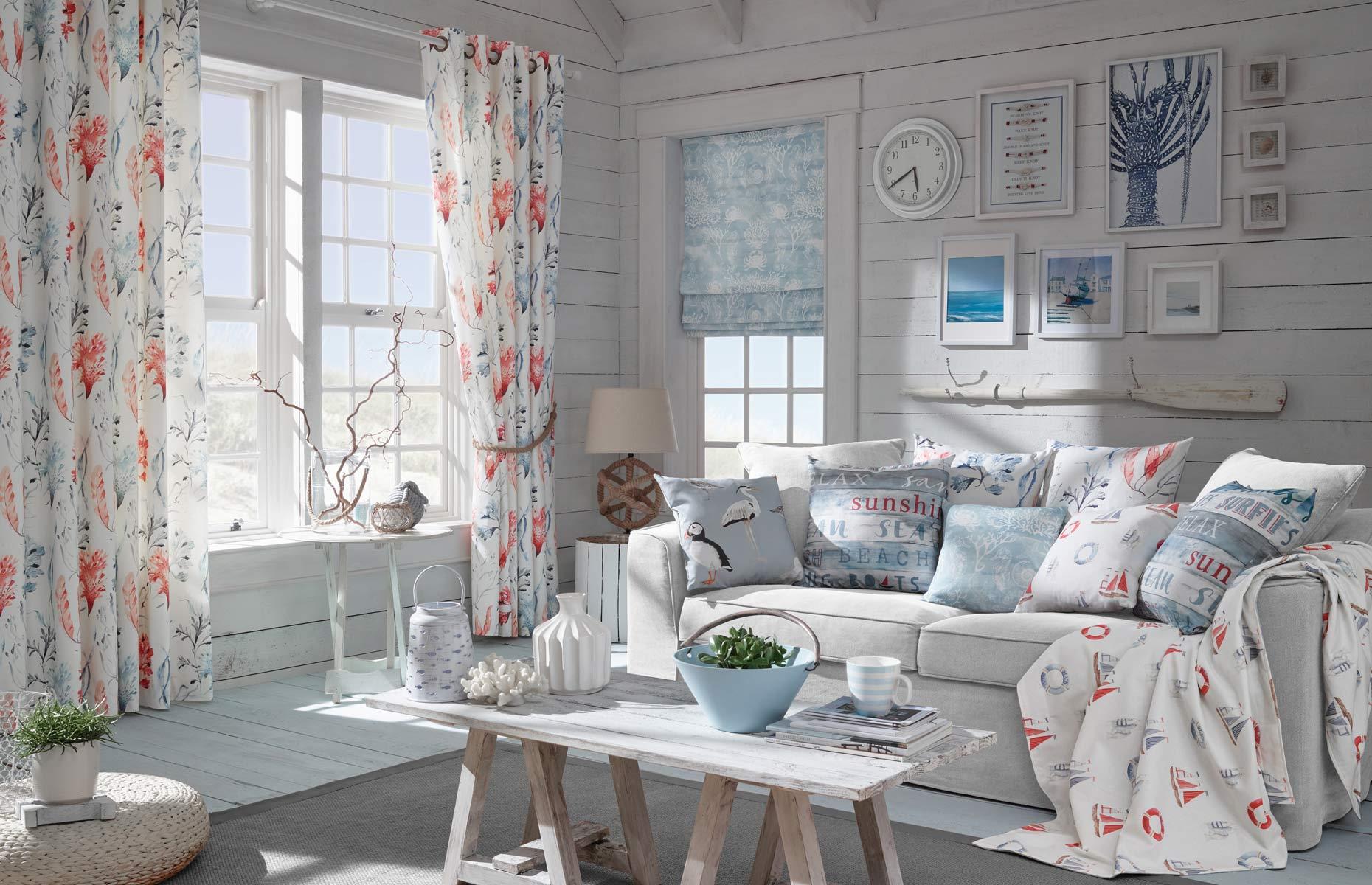 Invest in cosy coastal textiles