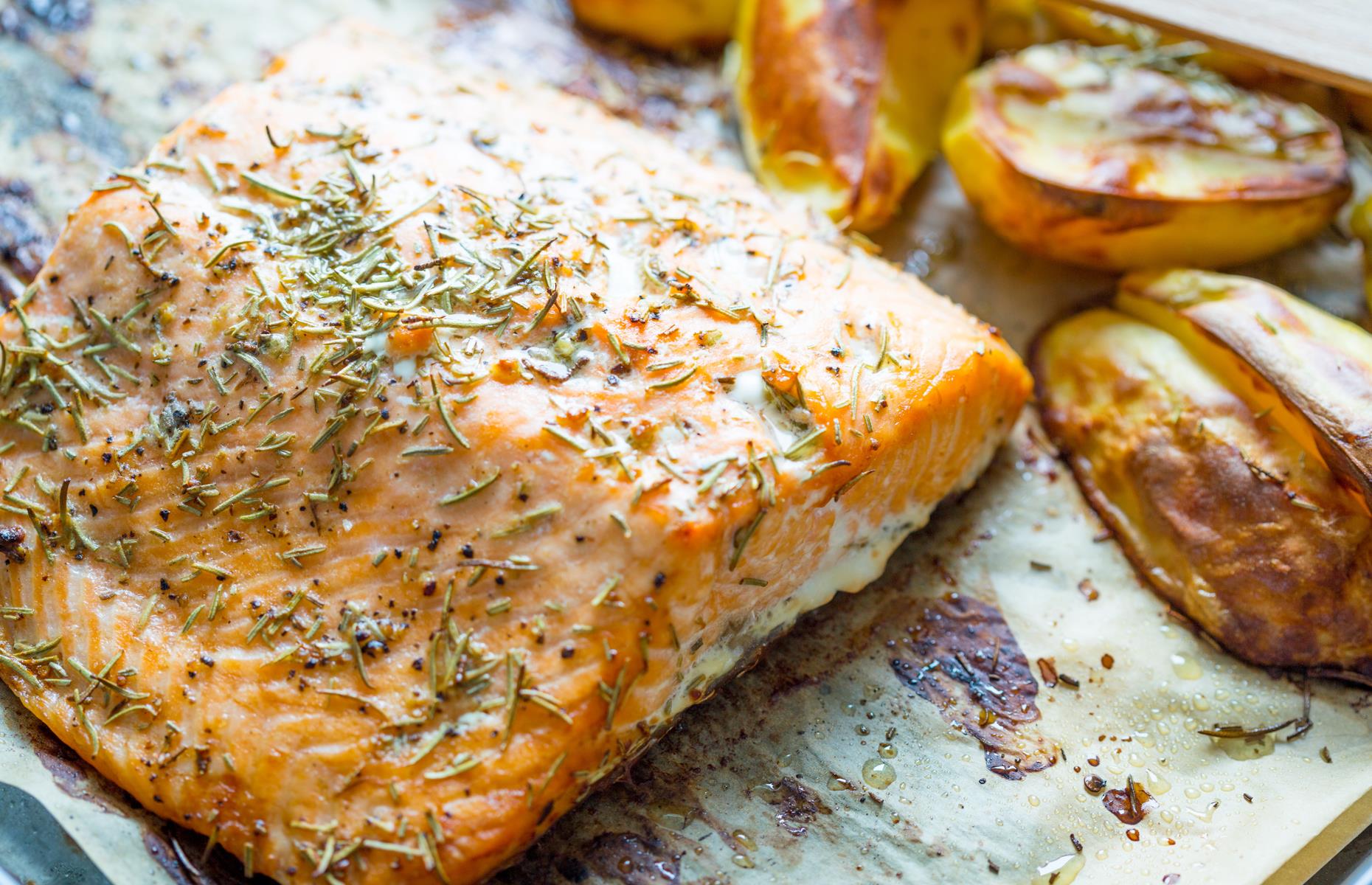 What’s the white stuff that comes out of salmon when you cook it?