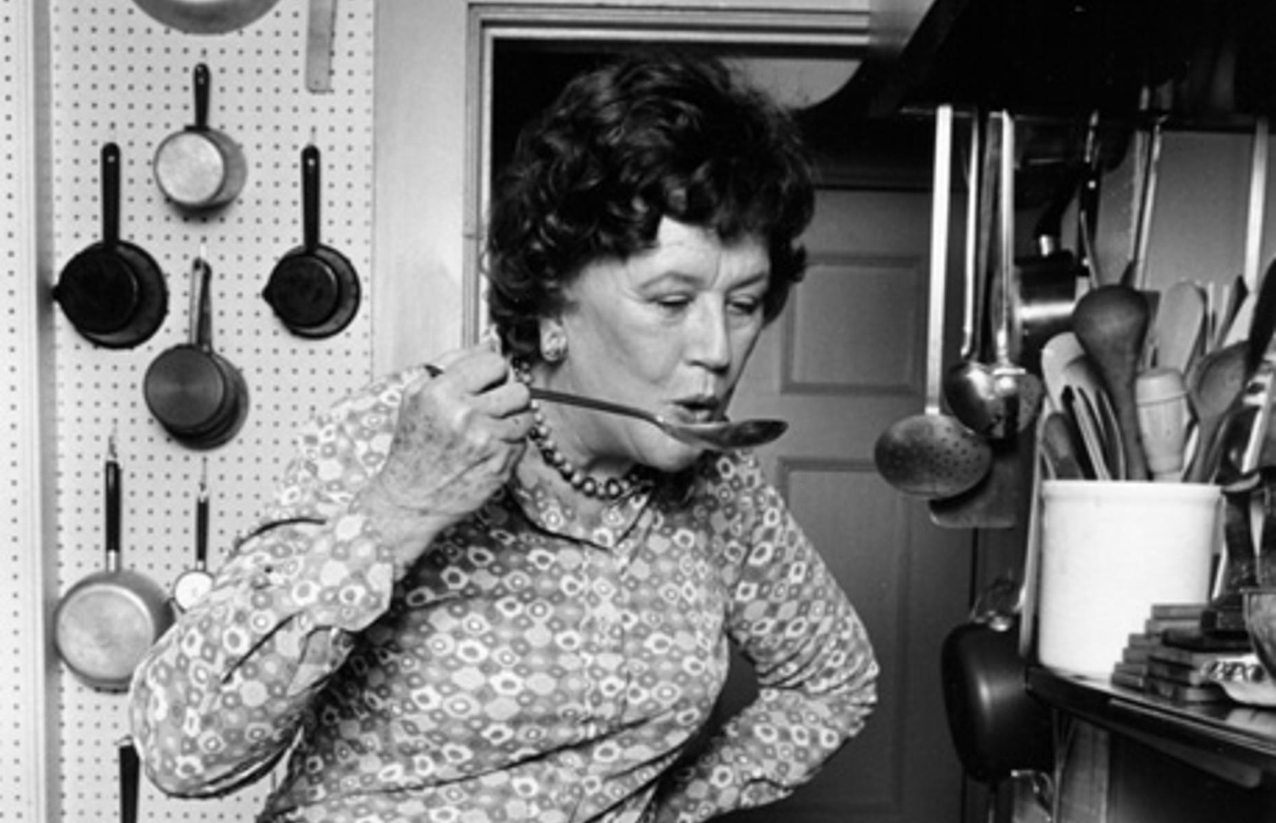 1961: Mastering the Art of French Cooking, Julia Child, Louisette Bertholle and Simone Beck