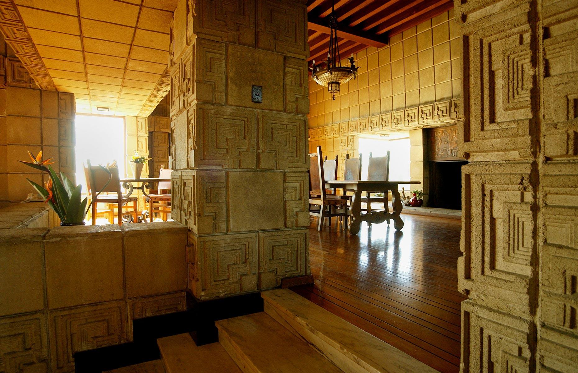 Ennis House by Frank Lloyd Wright 