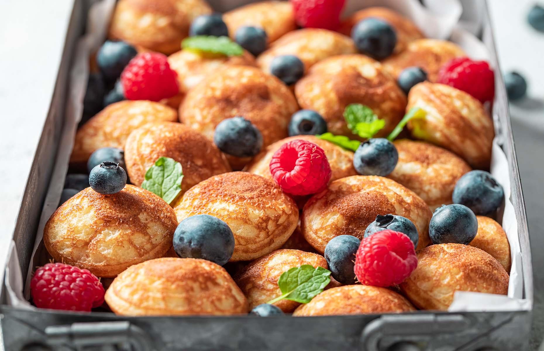 Netherlands: poffertjes