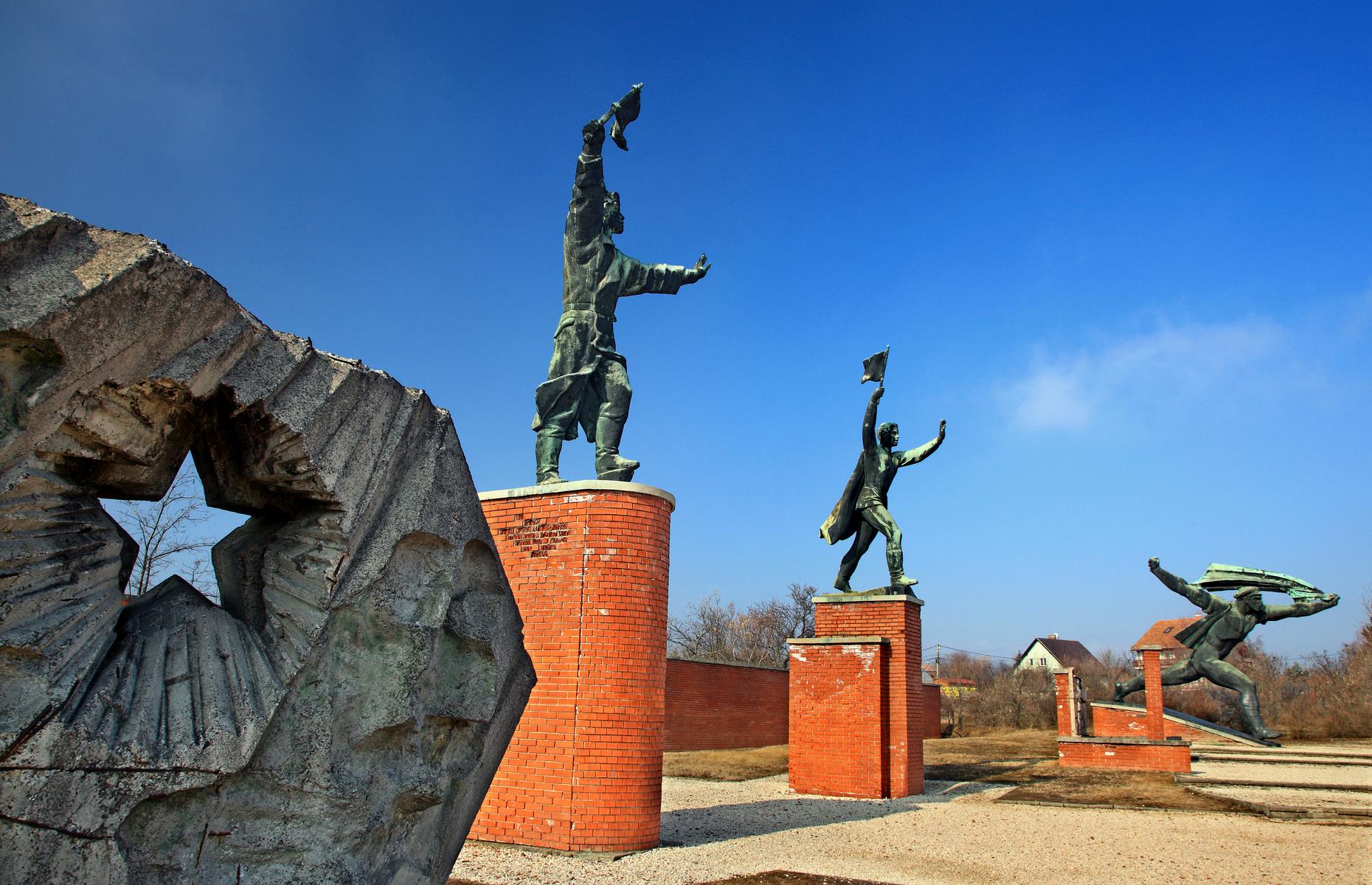 Soviet statue graveyards, Eastern Europe