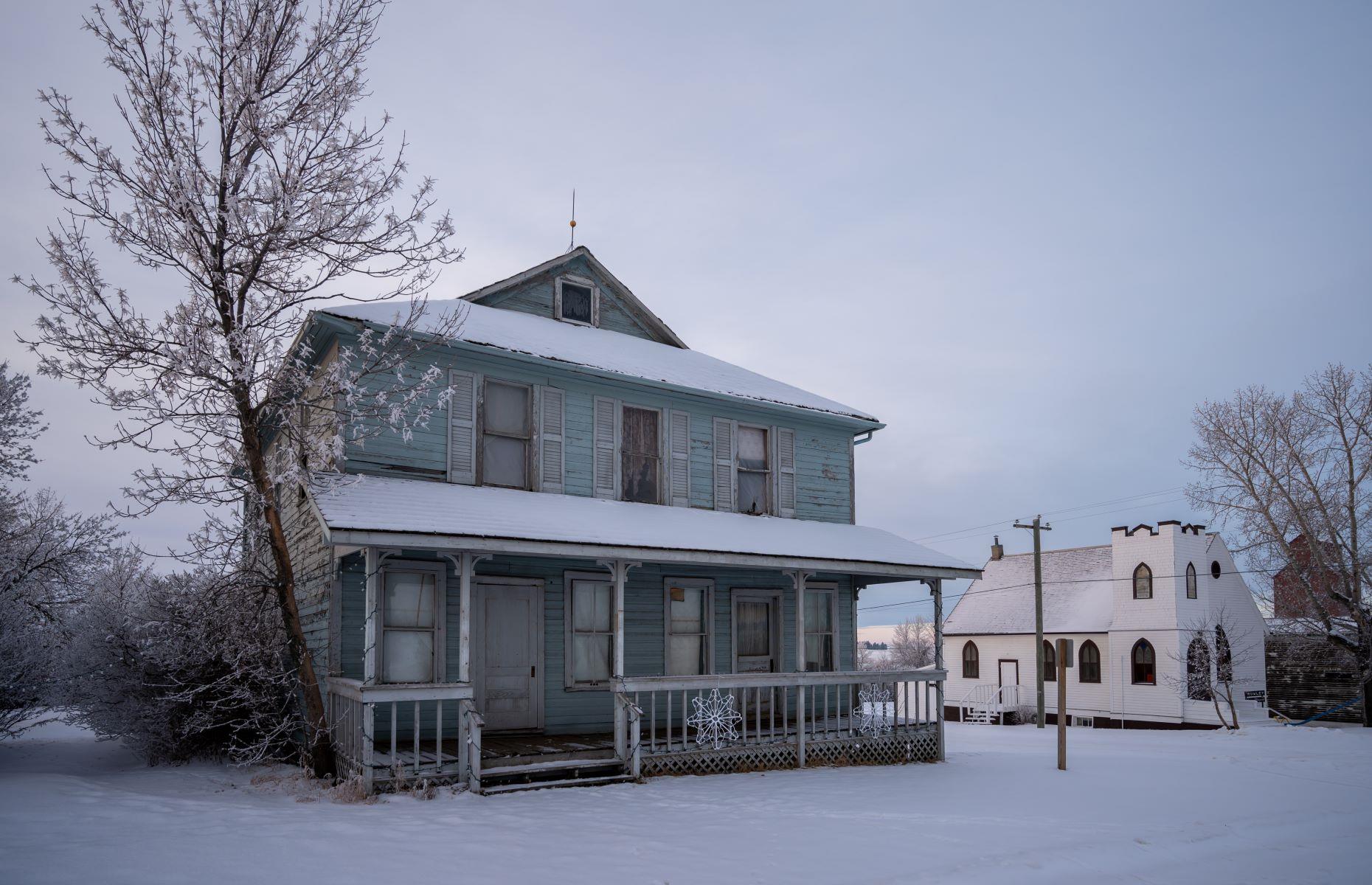 Rowley ghost town: Alberta