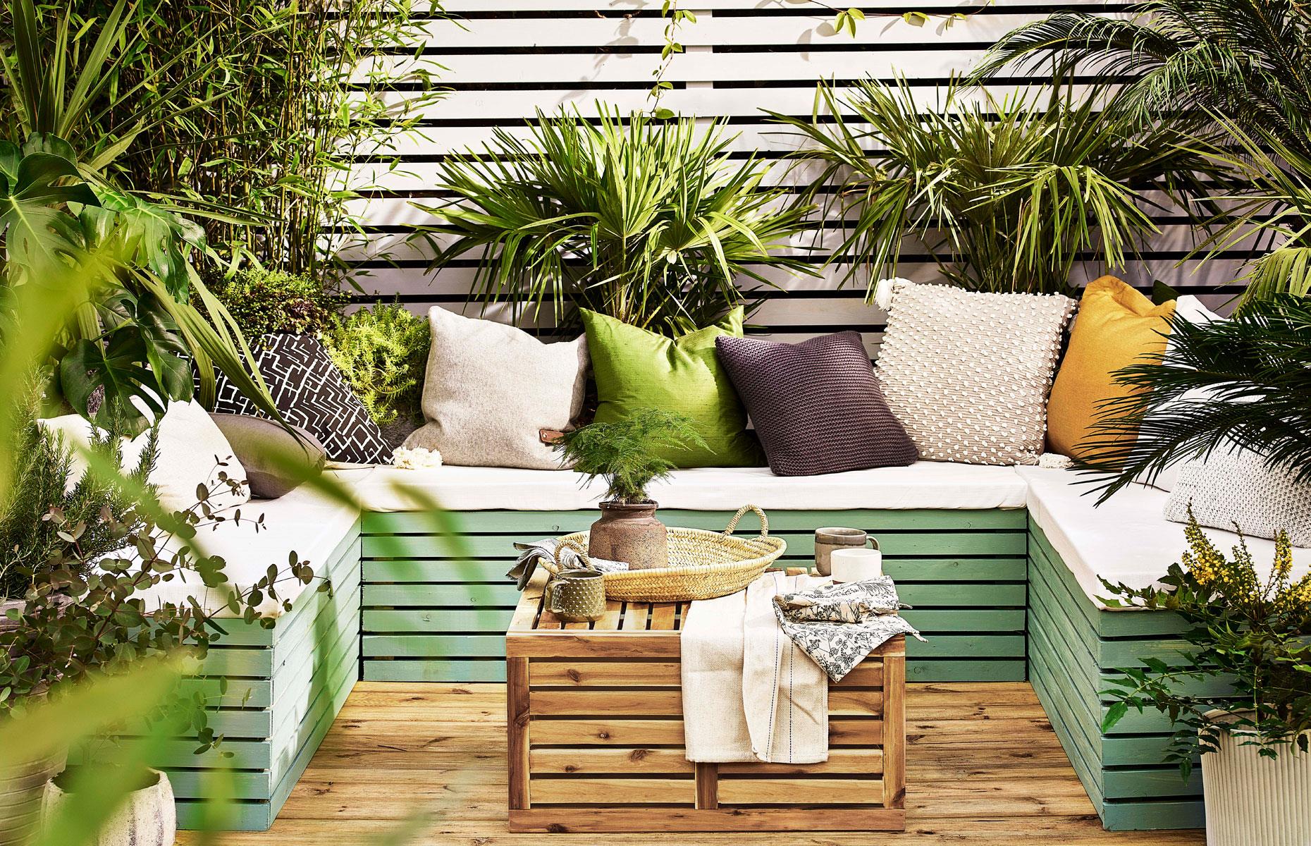 Beautify decking benches
