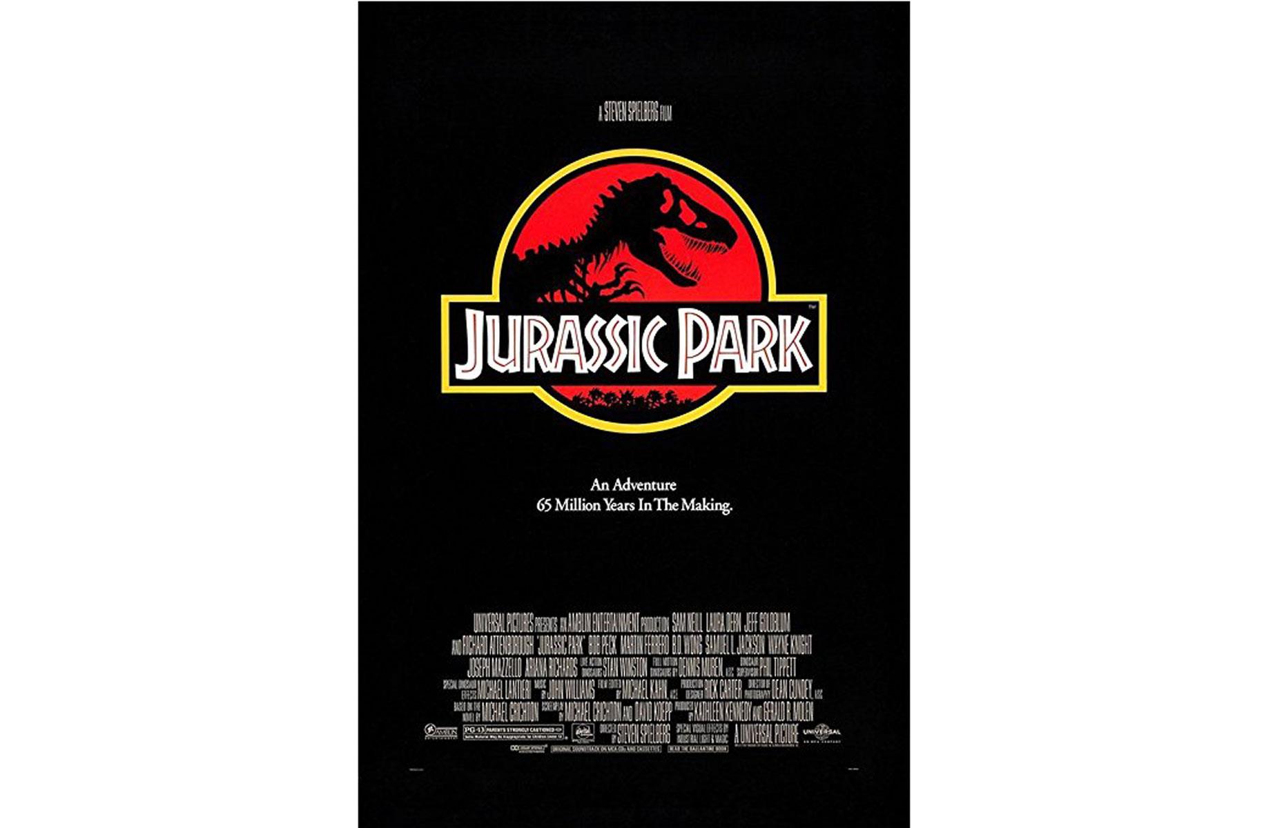 Jurassic Park (American poster, 1993): up to  $700 (£514)