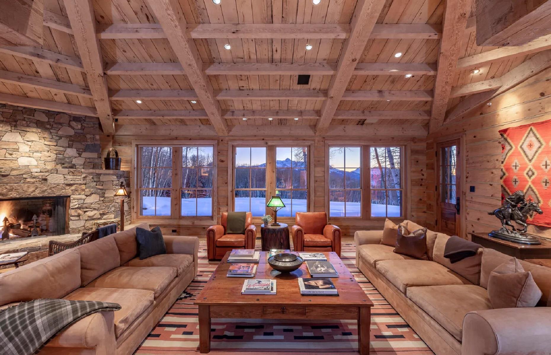 Tom Cruise's secluded ranch, Colorado, USA