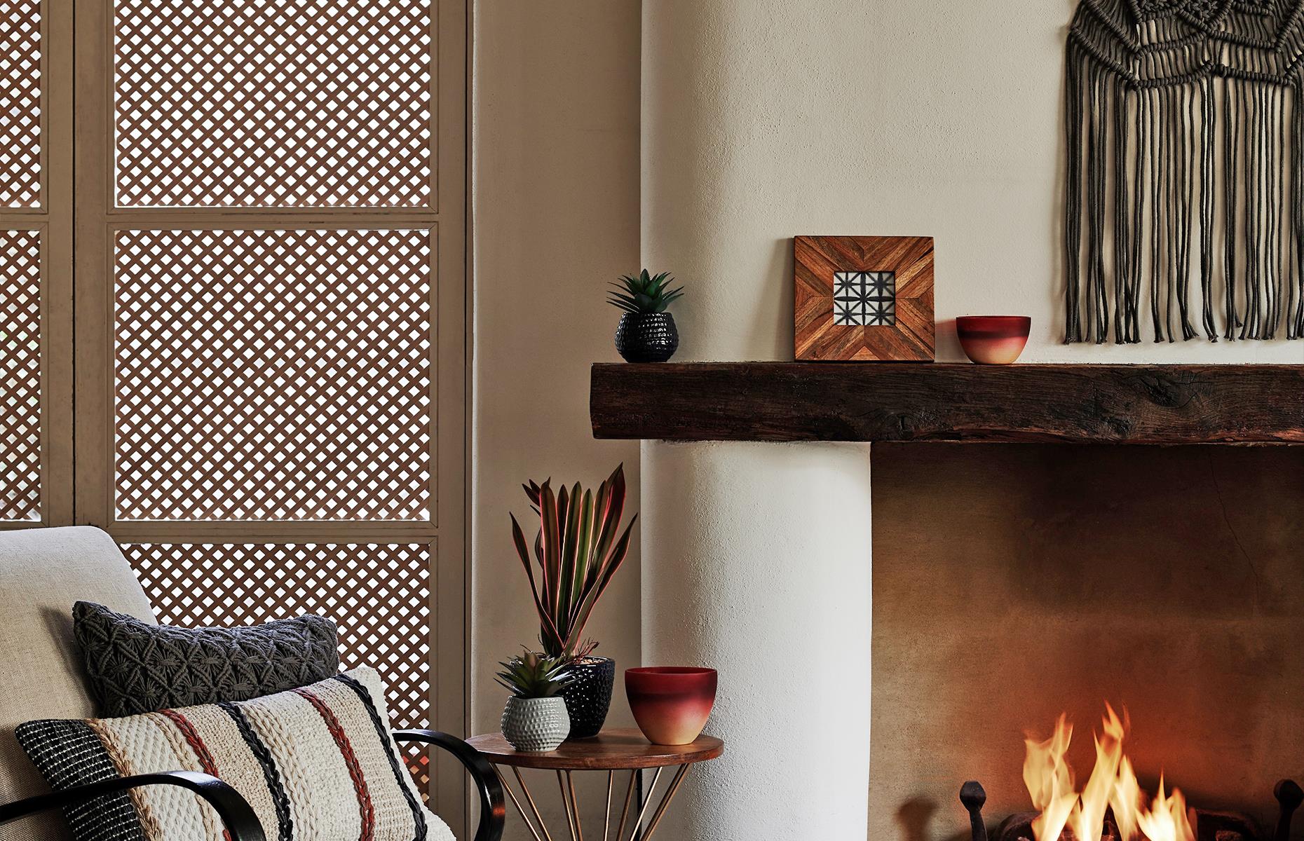 Work in a wall hanging