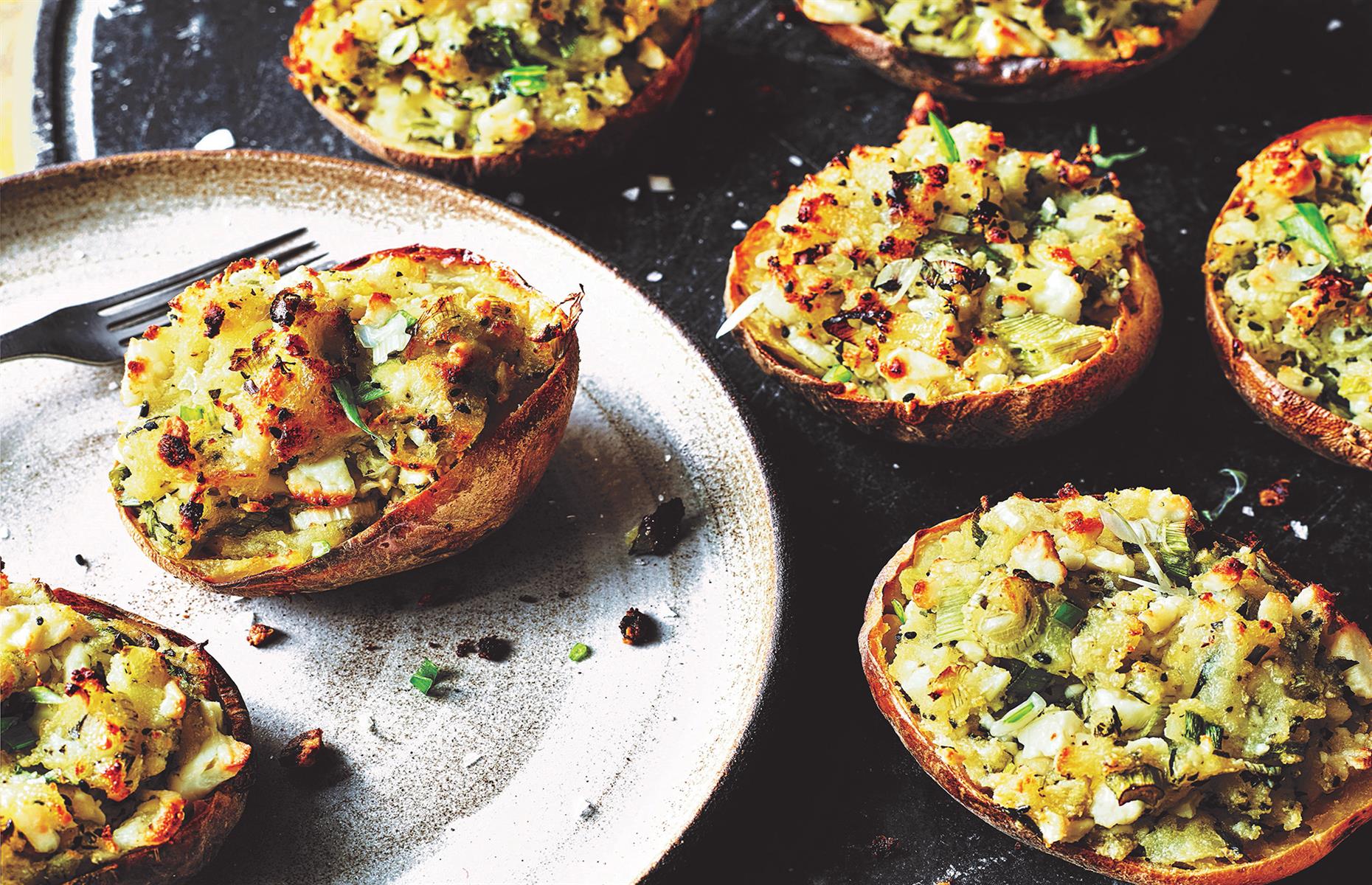 Try tasty twice-baked potatoes