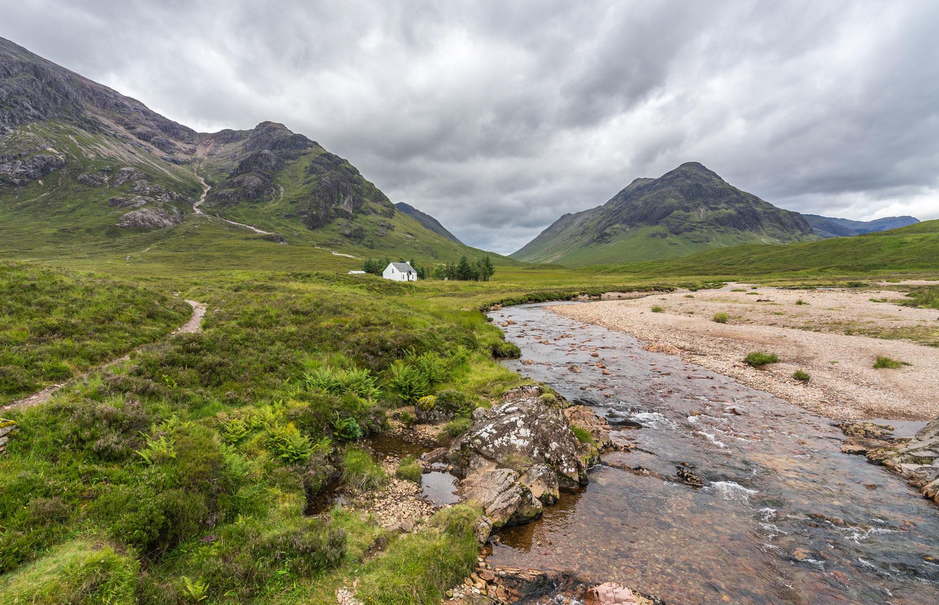 The Lagangarbh Hut, Glencoe, Scotland