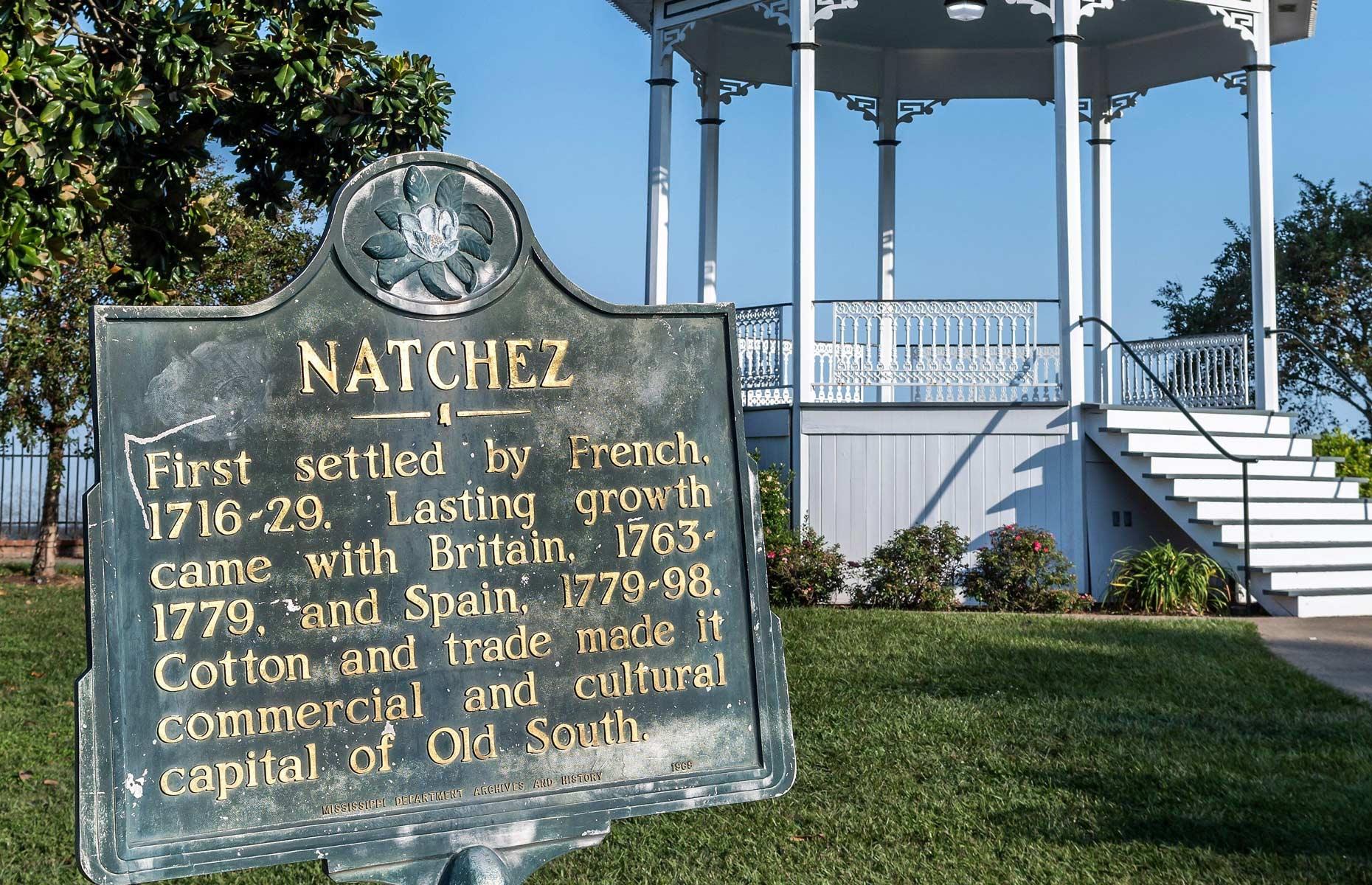 Welcome to Natchez Mississippi