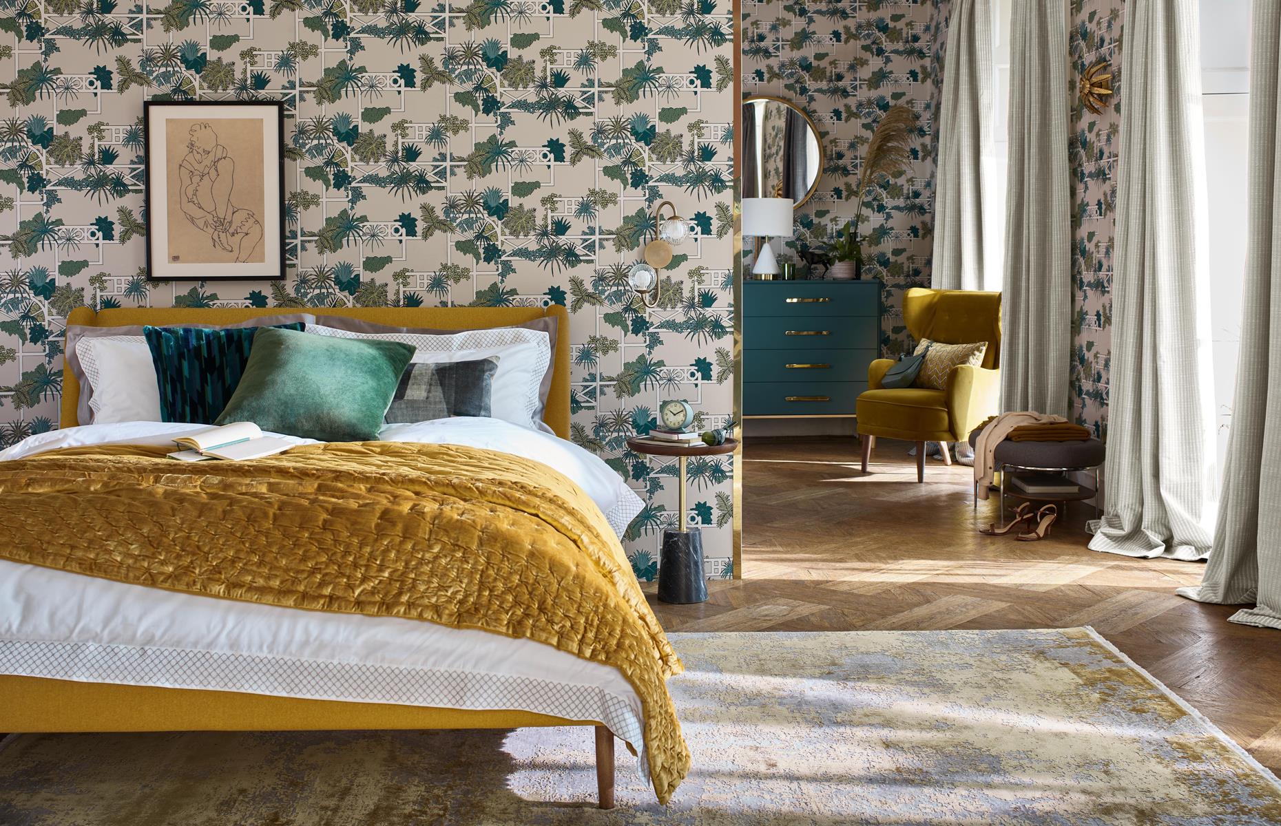 Contemporary toile
