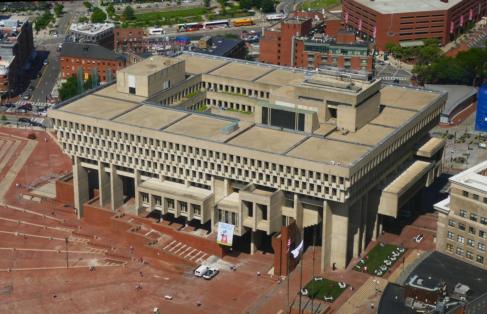 8. Boston City Hall, Massachusetts, USA