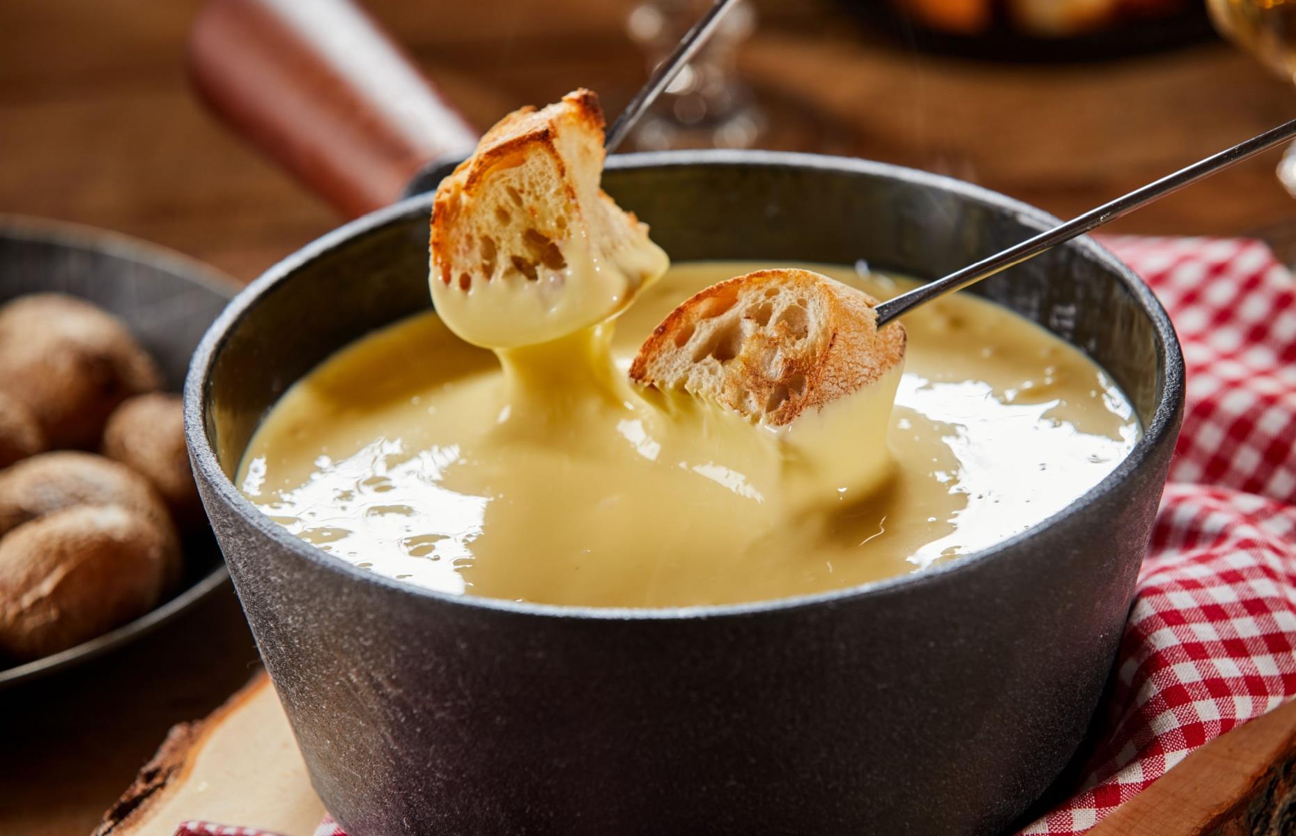 6. Cheese fondue