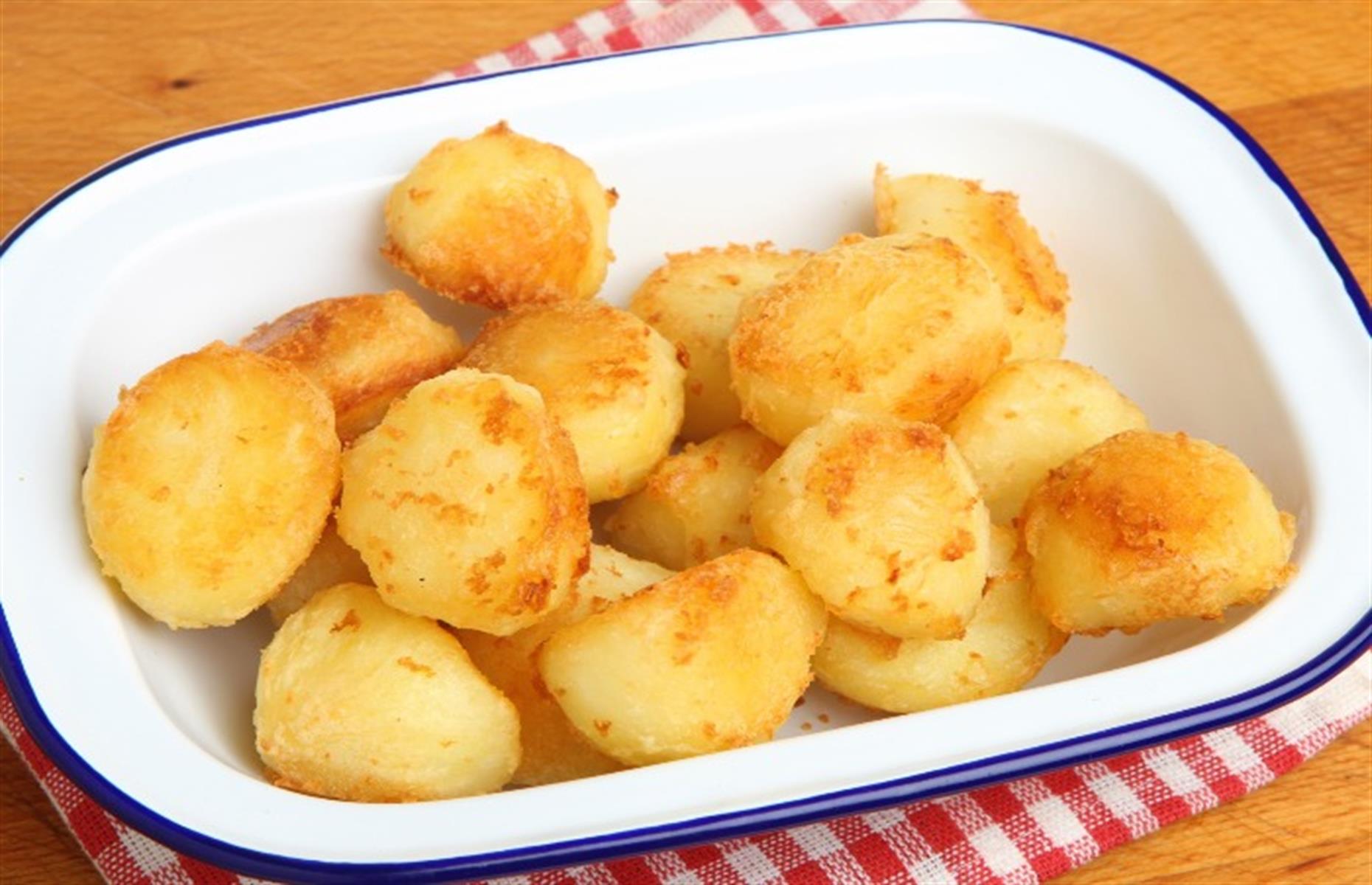 Roast potatoes