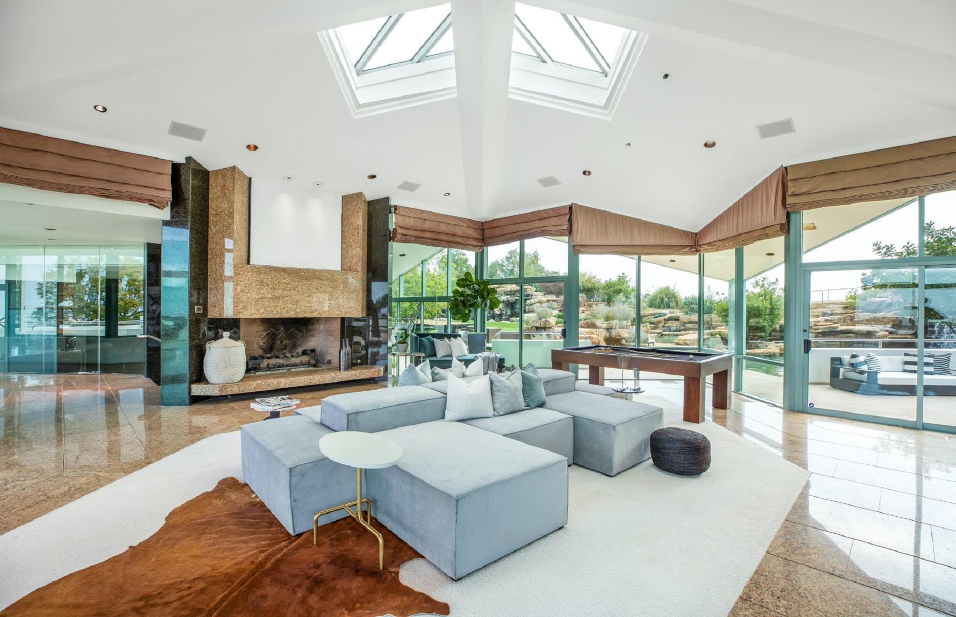 Pharrell's extravagant Beverly Hills glass mansion