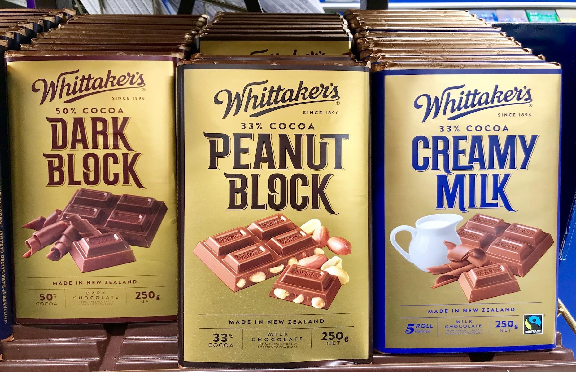 15. Whittaker’s Creamy Milk